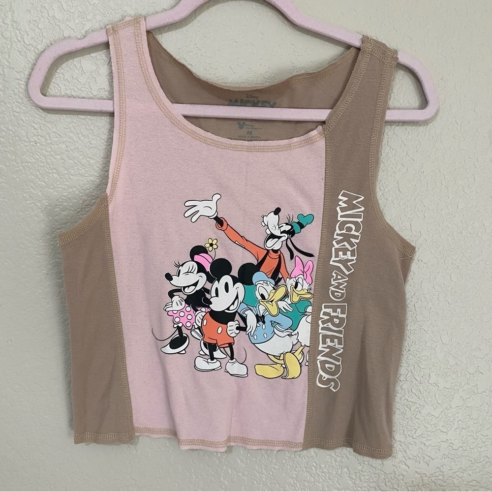 Disney Mickey and Friends Crop Shirt